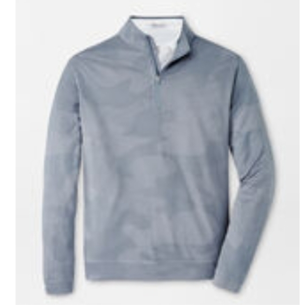 Peter Millar Perth Camo Quarter-Zip Pullover
